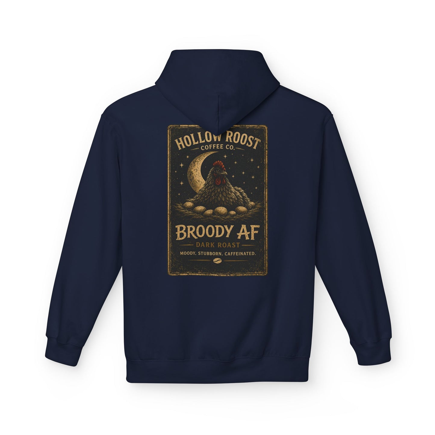 Broody AF Hoodie Unisex Midweight Softstyle Fleece Hoodie