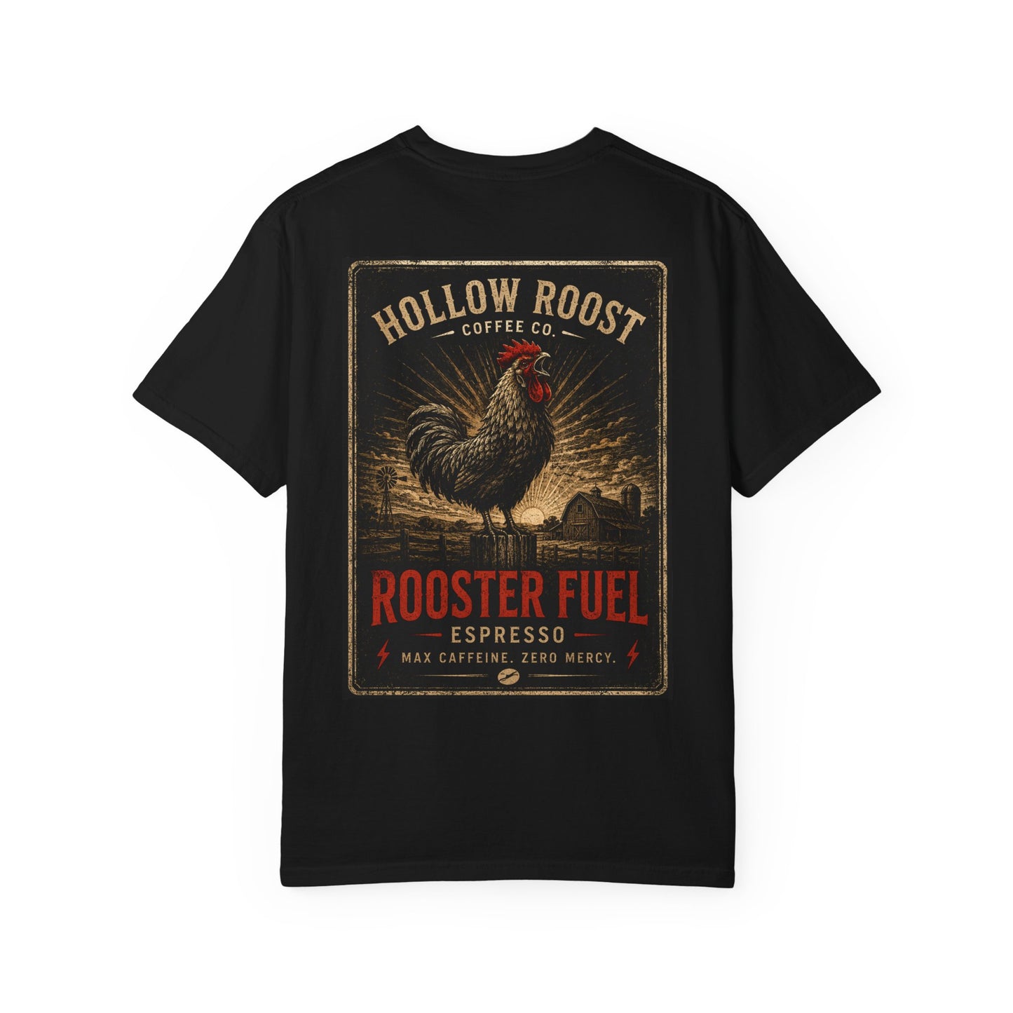 Rooster Fuel Tee Unisex Garment-Dyed T-shirt