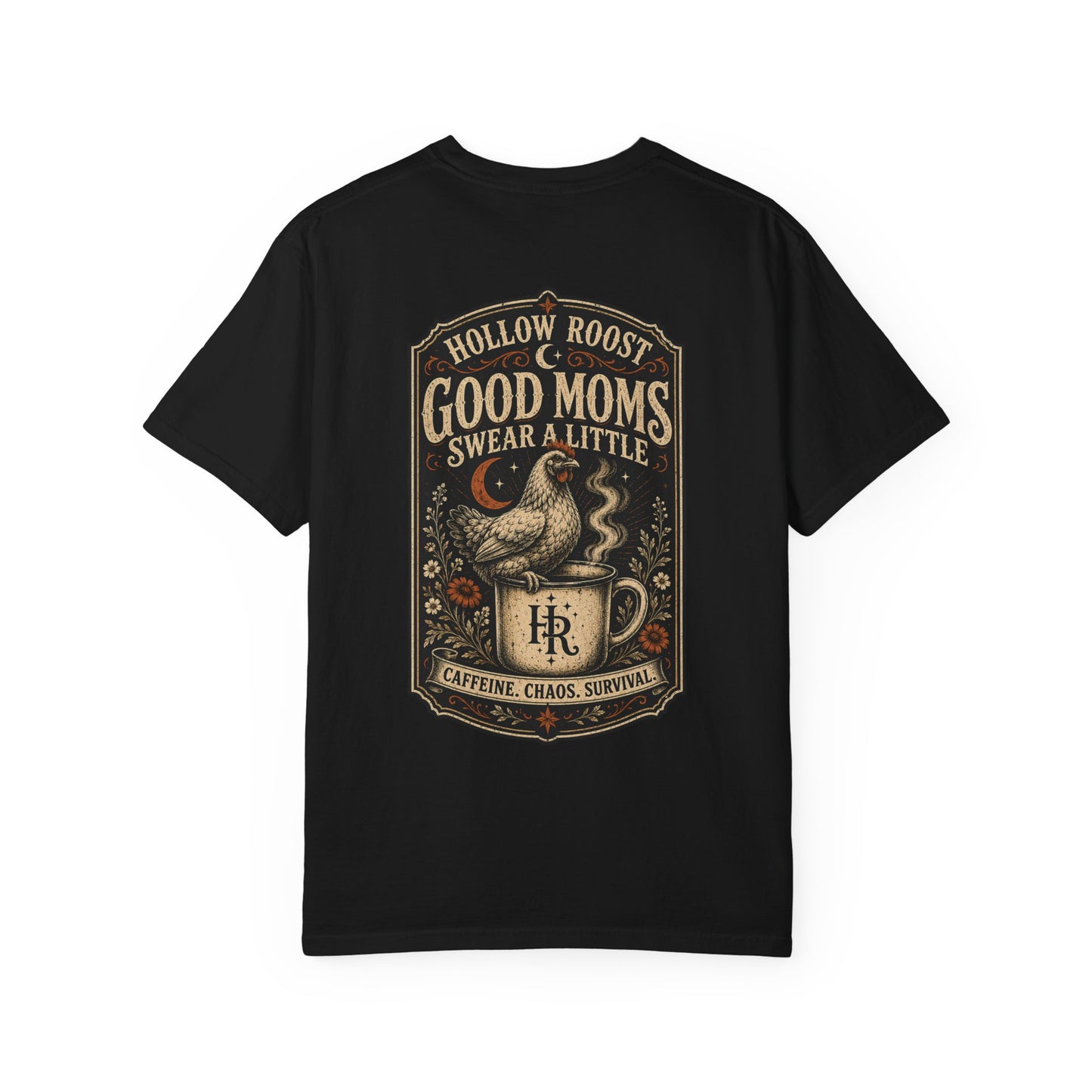Good Moms Swear a Little Unisex Garment-Dyed T-shirt