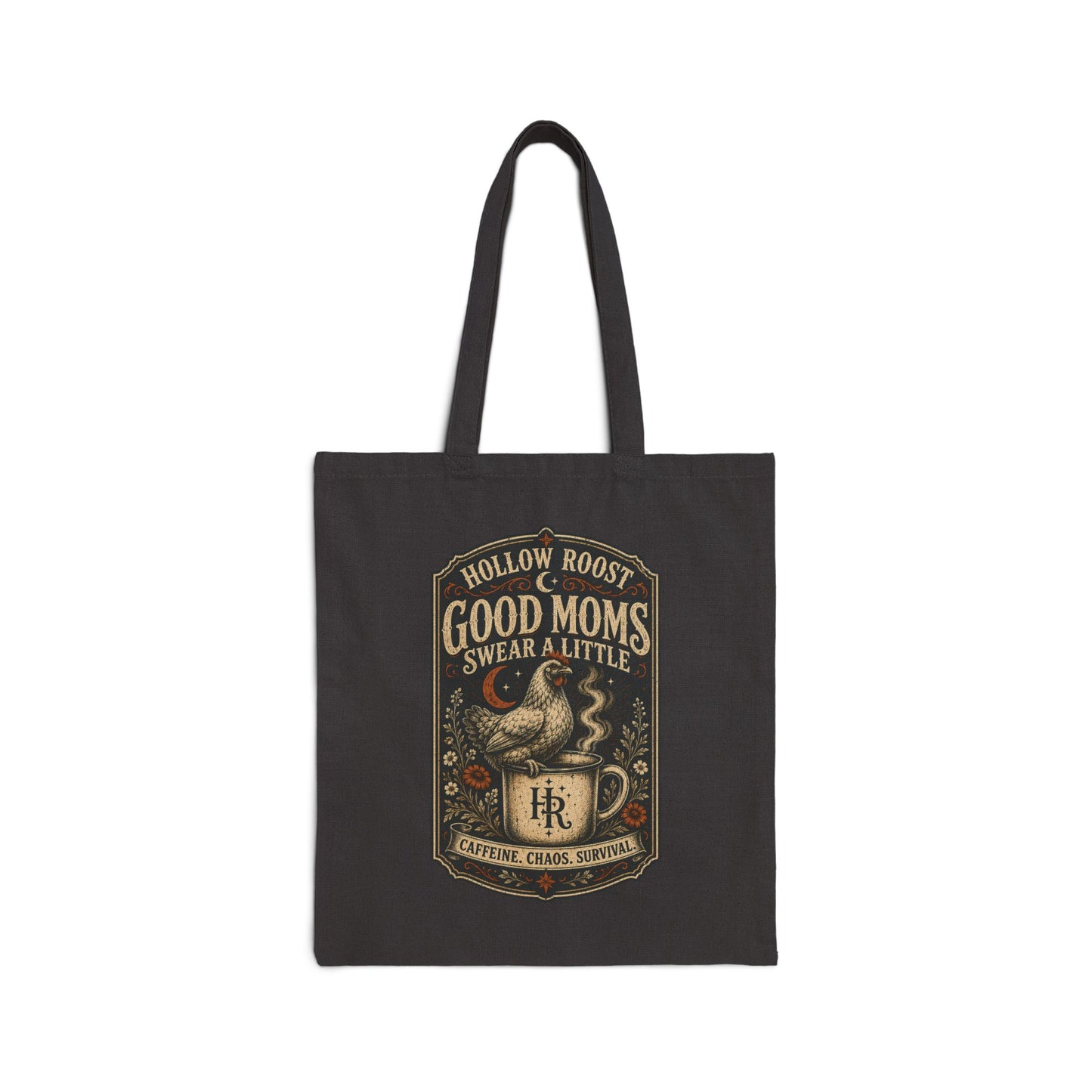 Good Moms Swear a Little Cotton Canvas Tote Bag