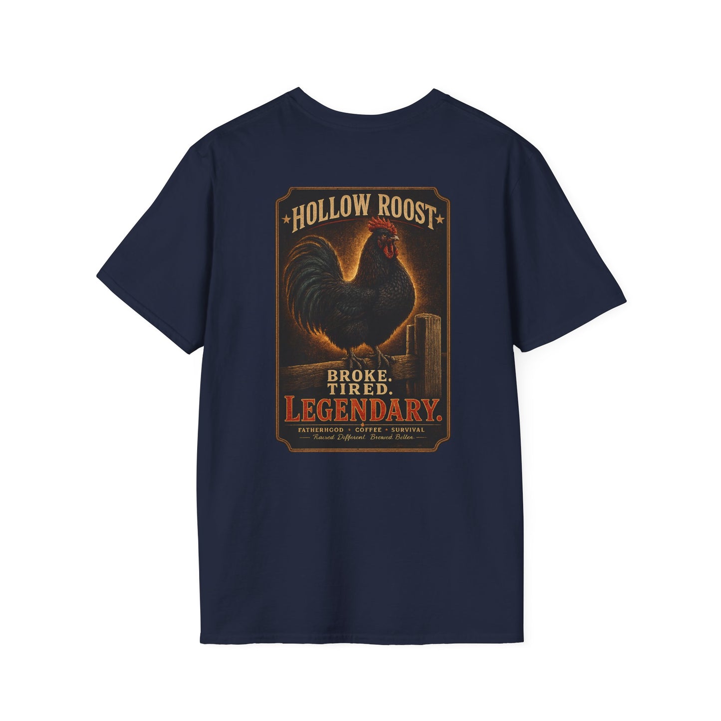 Legendary. Fatherhood. Unisex Softstyle T-Shirt