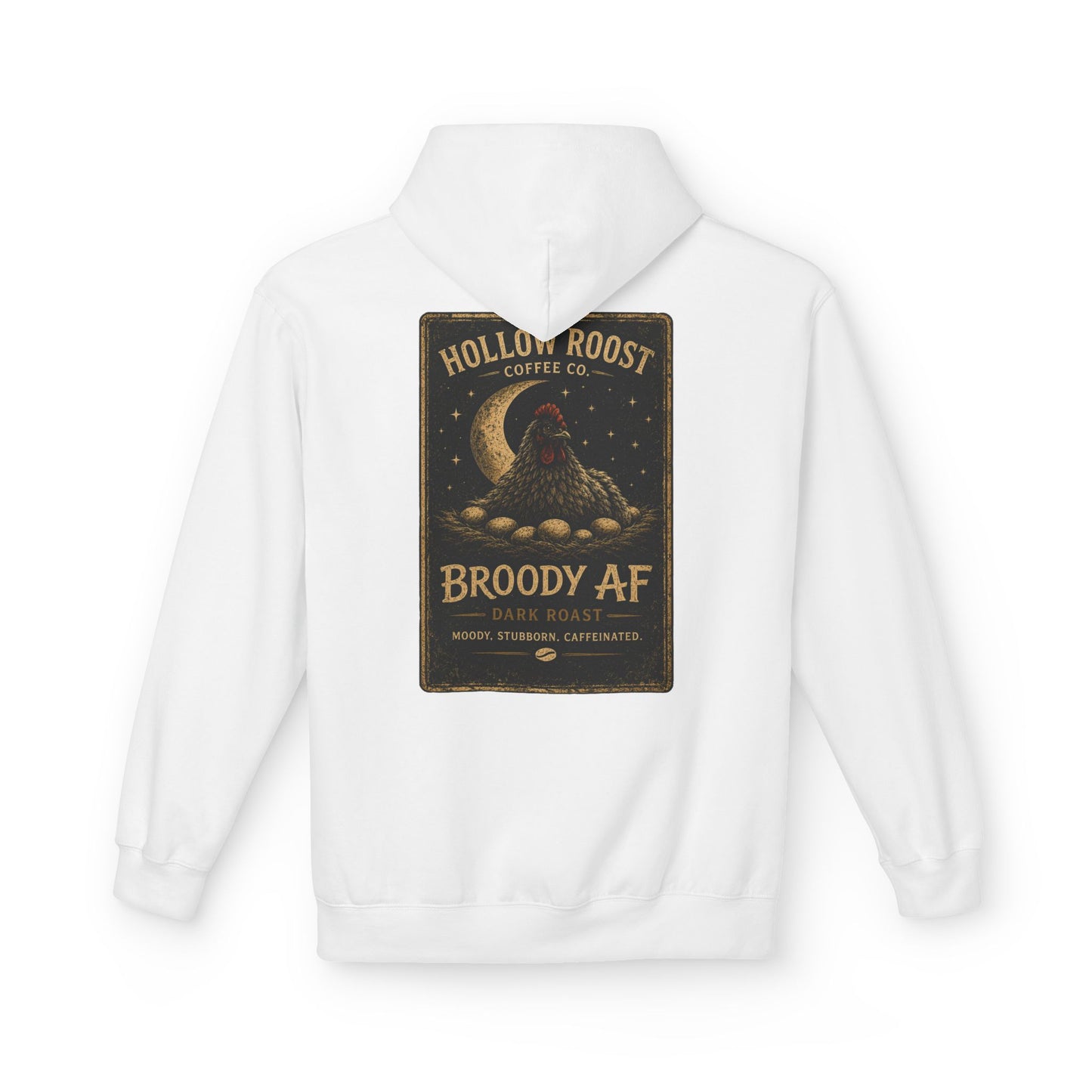 Broody AF Hoodie Unisex Midweight Softstyle Fleece Hoodie