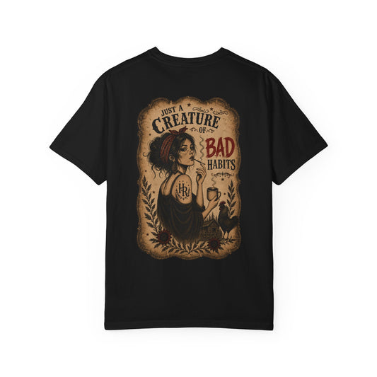 Creature of bad habits tee