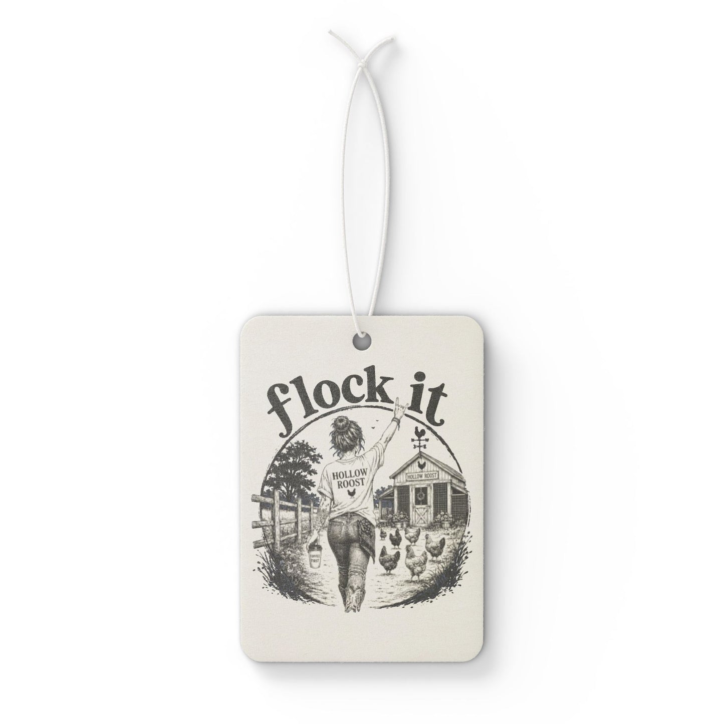Flock it Car Air Freshener