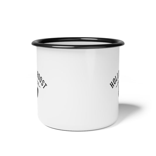 Simple Logo Enamel Camp Cup