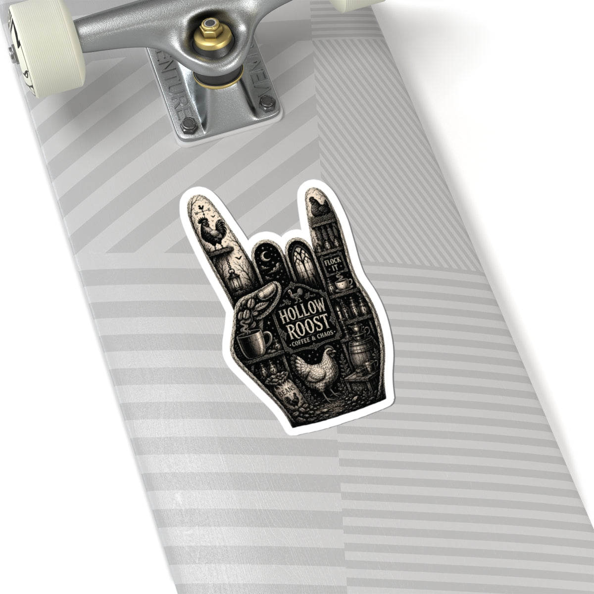 Flock On Sticker