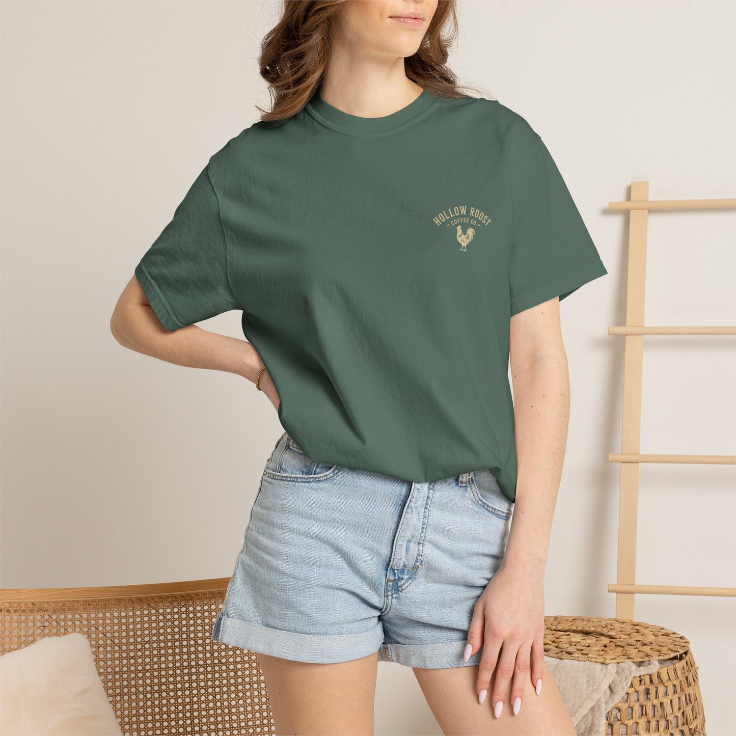 Good Moms Swear a Little Unisex Garment-Dyed T-shirt