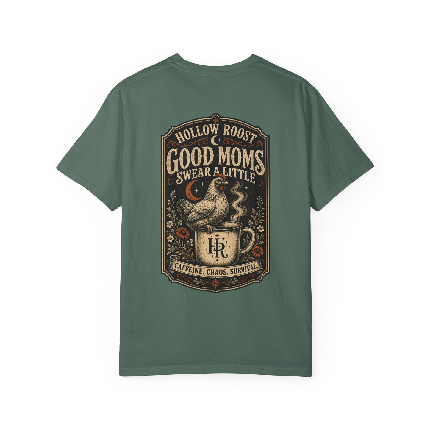 Good Moms Swear a Little Unisex Garment-Dyed T-shirt