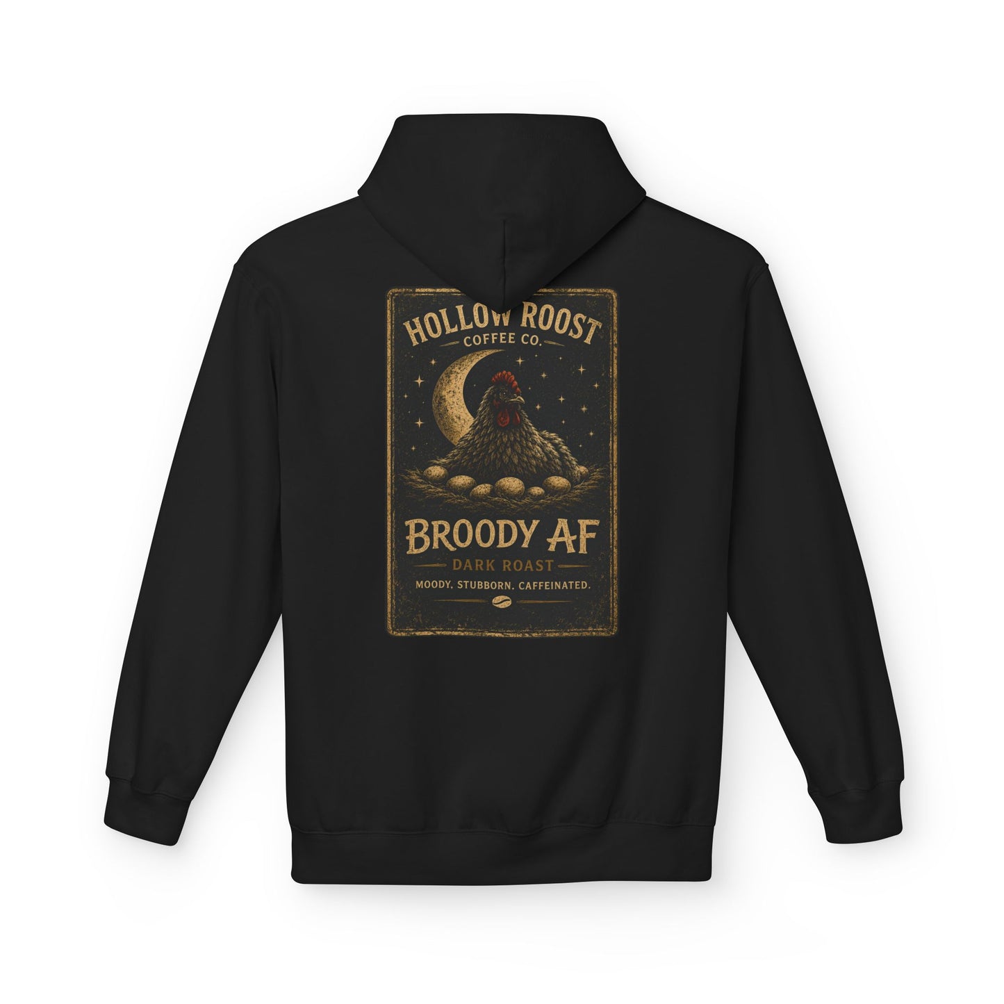 Broody AF Hoodie Unisex Midweight Softstyle Fleece Hoodie