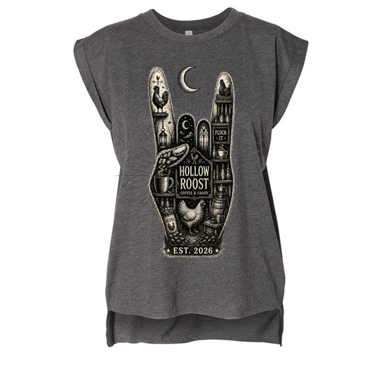 DARK GRY HEATHER - 8804 - FRONT
